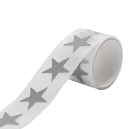 100x3cm Heat-transfer Reflective PET Tape Sticker Vinyl Film Silver Iron On Fabric Reflective Clothes Diy Sewing Crafts
