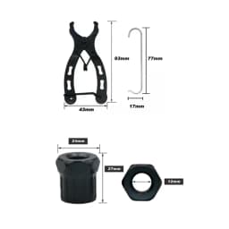 Bike Repair Tool Kits Chain Breaker Cutter Mini Chain Link Magic Buckle Pliers Crank Puller Outdoor Cycling Maintenance Tools