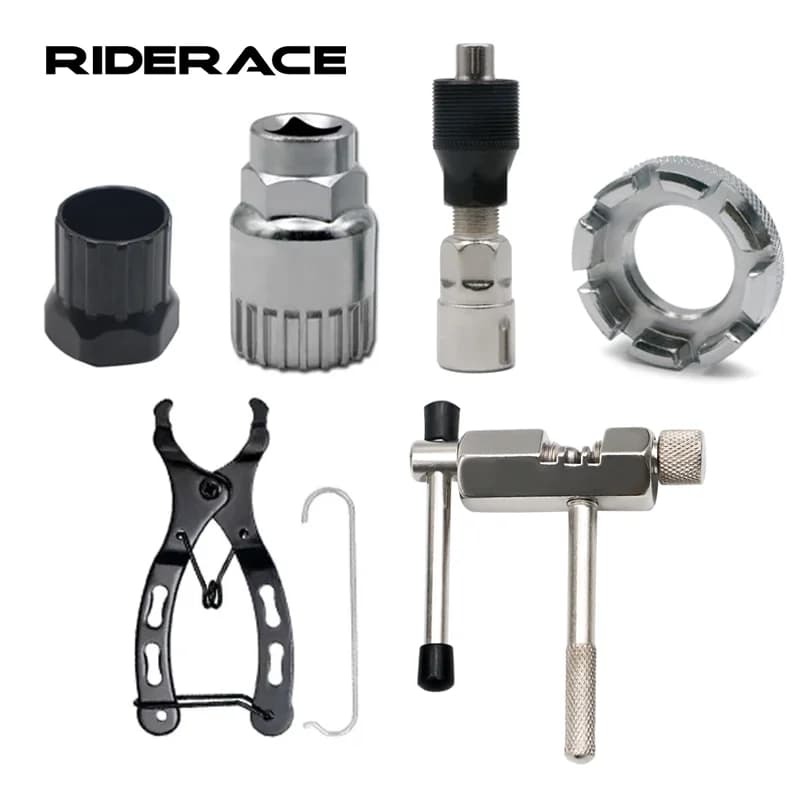 Bike Repair Tool Kits Chain Breaker Cutter Mini Chain Link Magic Buckle Pliers Crank Puller Outdoor Cycling Maintenance Tools