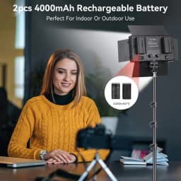 U800 U600 LED Photo Studio Video Light Recording Lighting Kit Photography Panel Photographi Lamp For Youtube Game Live