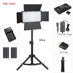 U800 U600 LED Photo Studio Video Light Recording Lighting Kit Photography Panel Photographi Lamp For Youtube Game Live