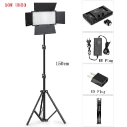 U800 U600 LED Photo Studio Video Light Recording Lighting Kit Photography Panel Photographi Lamp For Youtube Game Live