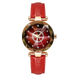 Seno Ocean Star Steel Band Women's Watch Fashion Crystal Ladies Quartz Relogio Feminino Female Montre Reloj Mujer Zegarek Damski