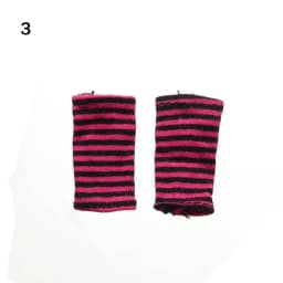 1Pair Plastic Doll Colorful Long Knees Boots Female Doll Boots Socks Doll Shoes Fit Foot Length 2.2cm Dolls Accessories