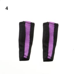 1Pair Plastic Doll Colorful Long Knees Boots Female Doll Boots Socks Doll Shoes Fit Foot Length 2.2cm Dolls Accessories