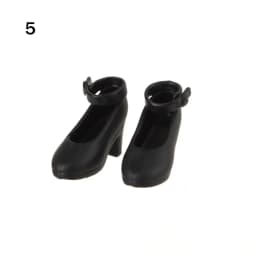 1Pair Plastic Doll Colorful Long Knees Boots Female Doll Boots Socks Doll Shoes Fit Foot Length 2.2cm Dolls Accessories