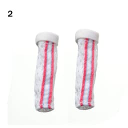 1Pair Plastic Doll Colorful Long Knees Boots Female Doll Boots Socks Doll Shoes Fit Foot Length 2.2cm Dolls Accessories