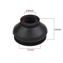6/2pcs Premium Rubber 13 30 23/11 27 21 Tie Rod Ends And Ball Joint Dust Covers Universal Ball Joint Boot Dust Boot Covers
