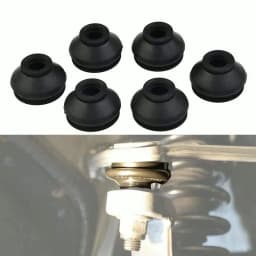 6/2pcs Premium Rubber 13 30 23/11 27 21 Tie Rod Ends And Ball Joint Dust Covers Universal Ball Joint Boot Dust Boot Covers