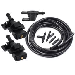 2x Front Windshield Wiper Washer Spray Jet Nozzle For Toyota Corolla Altis Camry Auris Highlander Matrix 4Runner Avensis Lexus