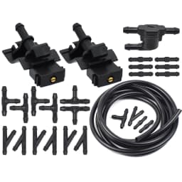 2x Front Windshield Wiper Washer Spray Jet Nozzle For Toyota Corolla Altis Camry Auris Highlander Matrix 4Runner Avensis Lexus