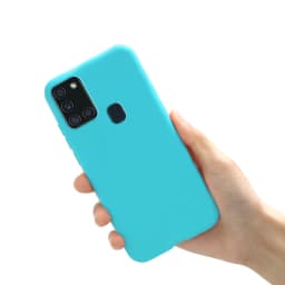 For Samsung A21S Case for Samsung Galaxy A21S A 21S A21 S Case Silicone TPU Soft Matte Phone Case Back Cover Fundas Coque Bumper