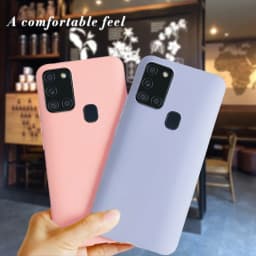For Samsung A21S Case for Samsung Galaxy A21S A 21S A21 S Case Silicone TPU Soft Matte Phone Case Back Cover Fundas Coque Bumper