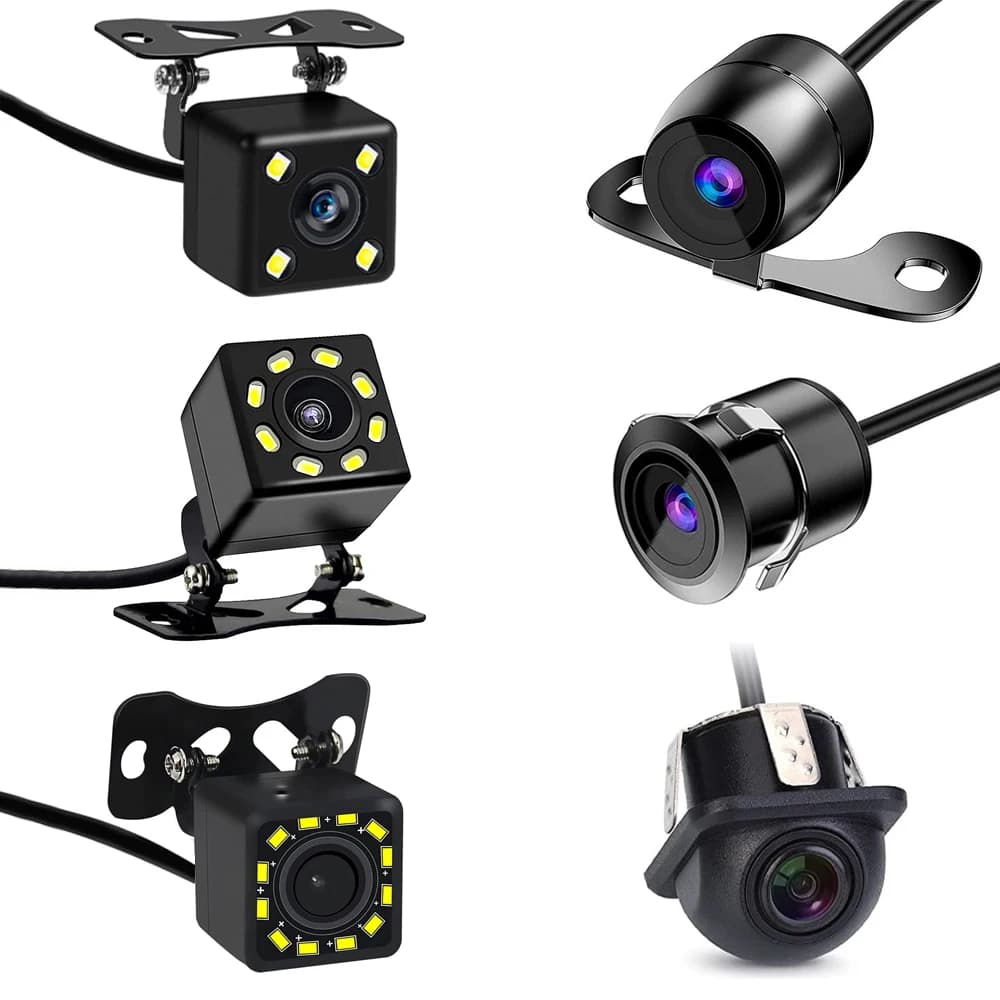 Car Universal Rear View Camera 170° Wide Angle Reverse Parking IP68 Waterproof CCD LED Auto Backup Monitor HD Night Vision Image