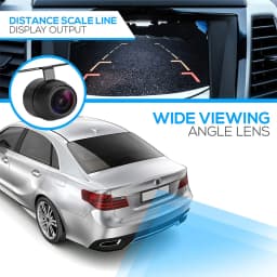Car Universal Rear View Camera 170° Wide Angle Reverse Parking IP68 Waterproof CCD LED Auto Backup Monitor HD Night Vision Image
