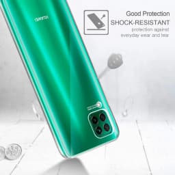 Original Ultra Thin Clear Case For Huawei P40 Lite 4G Case Huawei Nova 6 se Nova 7i Transparent Silicone Full Cover Case