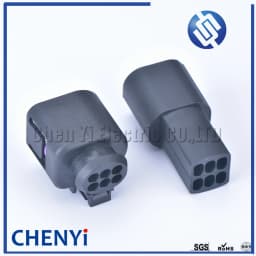 1 sets 6 Pin auto waterproof plug female or male(1.5) LSU 4.9 Wide Band Oxygen Sensor Connector 1928404669 4H0973713 4H0 973 713
