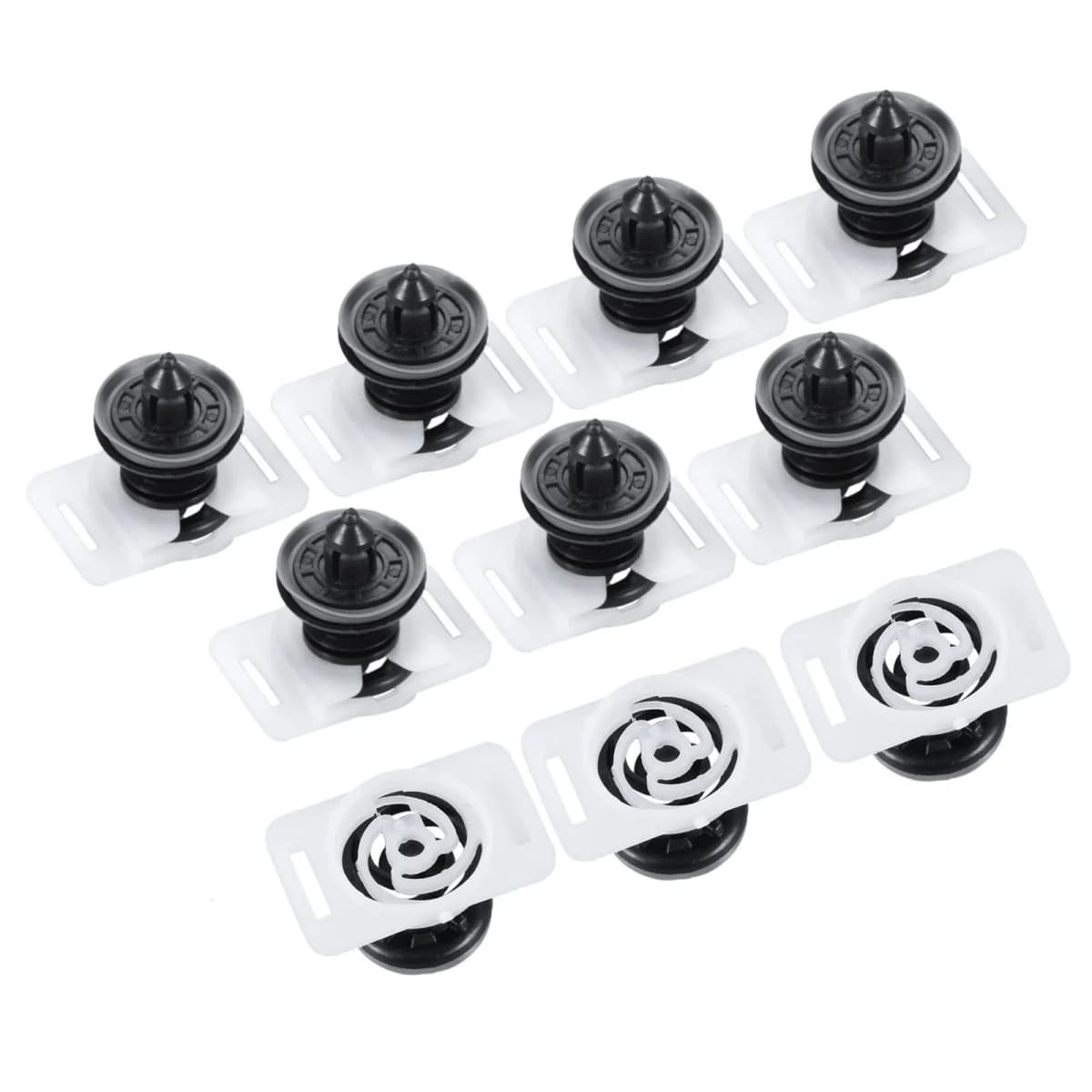 10 Sets Car Interior Door Clips Fit For Passat B6 CC Golf Polo Caddy Tiguan Touran Eos A6 A8 TT OEM 6Q0 868 243 6Q0868243