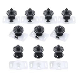 10 Sets Car Interior Door Clips Fit For Passat B6 CC Golf Polo Caddy Tiguan Touran Eos A6 A8 TT OEM 6Q0 868 243 6Q0868243