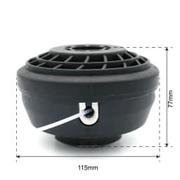 Quality Trimmer Head Aluminum Cover Bearing Automatic Threading Line
