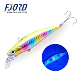 FJORD 90mm 31g Laser Miracle Sinking Black Minnow Hard Triple Hook Seawater Saltwater SwimBait Artificial Pesca Fishing Lure