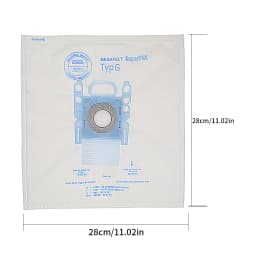 Dust Bags Motor Filter HEPA Filter for Bosch BSGL VSZ BSD BSA Vacuum Cleaner, Type G Bags GL-30 Pro GL-40 BGL8508 GL 30