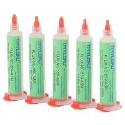 TMYLOKU10pcs RIESBA559 10cc solder paste flux NC-559-ASM oil cylinder BGA welding flute flux for soldering nc 559 soldering flux
