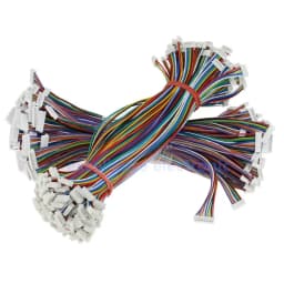 10PCS Mini Micro JST 1.25 2/3/4/5/6/7/8/9/10 Pin Female Plug Connector with Wire 1.25MM 10cm 15cm 20cm Single/double Head Tinned