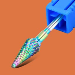 Carbide Tungsten Nail Bits Milling Cutter Burrs Electric Nail Drill Bit Pedicure Cuticle Clean Tools For Manicure Buffers Drill