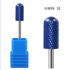 Carbide Tungsten Nail Bits Milling Cutter Burrs Electric Nail Drill Bit Pedicure Cuticle Clean Tools For Manicure Buffers Drill