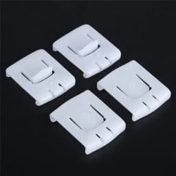 2 Set 6 Piece Car Front Seat Rail Runner Centre Slider Guide 435881203A C10 For GOLF MK1 MK2 MK3 CORRADO SCIROCCO Plastic