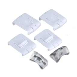 2 Set 6 Piece Car Front Seat Rail Runner Centre Slider Guide 435881203A C10 For GOLF MK1 MK2 MK3 CORRADO SCIROCCO Plastic