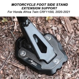 Motorcycle Kickstand Foot Side Stand Extension Pad Support Plate For Honda CRF1100L CRF 1100 L L4 Africa Twin 2020-2025