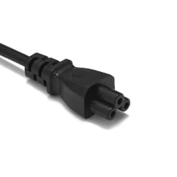 EU Extension Cord IEC320 C5 Cable 2 Pin Power Cord Power Supply Cable 220V For PC Computer Printer Sony Lenovo Samsung Adapter