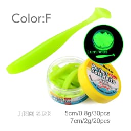 WEIHAI FSTK Japanese Material Eazi Shiner SwimBaits 7cm 5cm Silicone Artificial Double Color Wobblers Carp Fishing Soft Lures