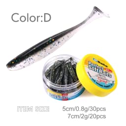 WEIHAI FSTK Japanese Material Eazi Shiner SwimBaits 7cm 5cm Silicone Artificial Double Color Wobblers Carp Fishing Soft Lures