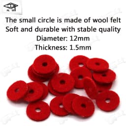 Piano Spare Parts Keyboard Paper Tweed Ring Paper Washer Gasket Washer Pin Gasket 020 Small Tweed Ring