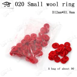 Piano Spare Parts Keyboard Paper Tweed Ring Paper Washer Gasket Washer Pin Gasket 020 Small Tweed Ring
