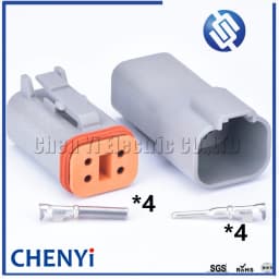 Connector For Deutsch DT DT06-2S DT04-2P DT06-3S DT04-3P DT06-4S DT04-4P DT06-6S DT04-6P DT06-8S DT04-8P DT06-12S DT04-12P