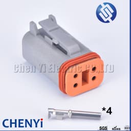 Connector For Deutsch DT DT06-2S DT04-2P DT06-3S DT04-3P DT06-4S DT04-4P DT06-6S DT04-6P DT06-8S DT04-8P DT06-12S DT04-12P