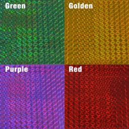MNFT 12PCS 10cm X 20cm Holographic Adhesive Film Flash Tape DIY Lure Fishing Materials