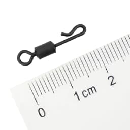 20 Piece Carp Fishing Swivels Quick Change Stainless Steel for Carp Fishing Rig Fishing Accessories Terminal Tackle AE007
