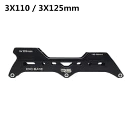 R5 Blance 3*110mm 246mm 3*125mm 260mm Inline Skates Frame for Slalom Skates Convert to 3 Wheels Speed Skating Shoes 165mm Alloy