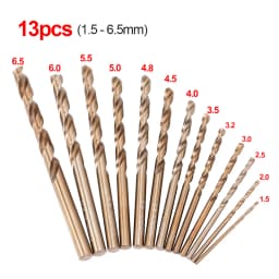 M35 Cobalt High Speed Steel Twist Drill Bits Hole Openner Power Tool Accessories For Stainless Steel Wood Metalworking