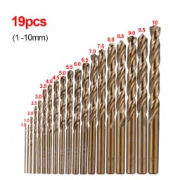 M35 Cobalt High Speed Steel Twist Drill Bits Hole Openner Power Tool Accessories For Stainless Steel Wood Metalworking