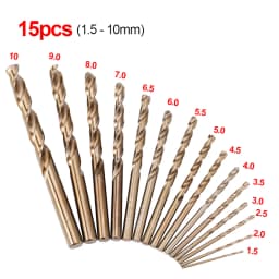 M35 Cobalt High Speed Steel Twist Drill Bits Hole Openner Power Tool Accessories For Stainless Steel Wood Metalworking