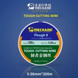 5pcs/lot MECHANIC High Hardness Special Steel Wire for Mobile Phone LCD Screen Separation Cutting Wire
