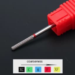 1pcs Ceramic Carbide Tungsten Nail Drill Bit for Electric Drill Manicure Pedicure Tools Milling Cutter Manicure Nail Accessories