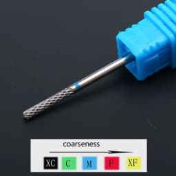 1pcs Ceramic Carbide Tungsten Nail Drill Bit for Electric Drill Manicure Pedicure Tools Milling Cutter Manicure Nail Accessories