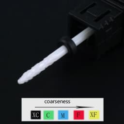 1pcs Ceramic Carbide Tungsten Nail Drill Bit for Electric Drill Manicure Pedicure Tools Milling Cutter Manicure Nail Accessories